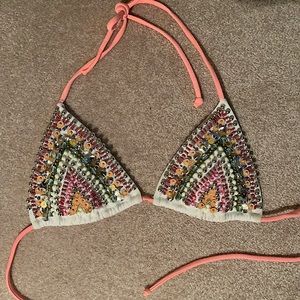 Beaded Victoria Secret Bikini Top ☀️